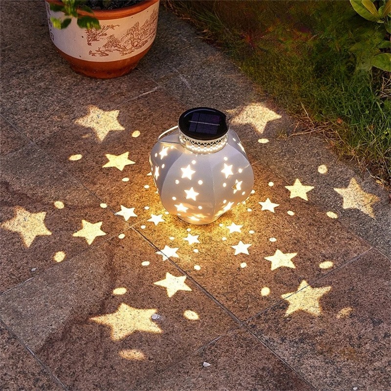 Farming And Agriculture - Garden Star Projector Lamp Hanging Solar