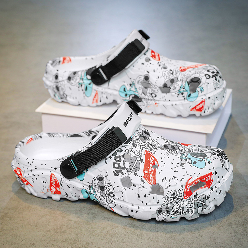 Farming And Agriculture - Men Camouflage Clogs Big Size 48