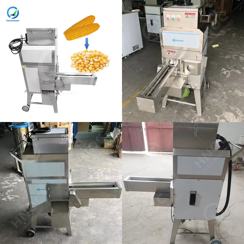 Corn Sheller Machine - 2026 OCEAN High Efficiency Husker Sweet