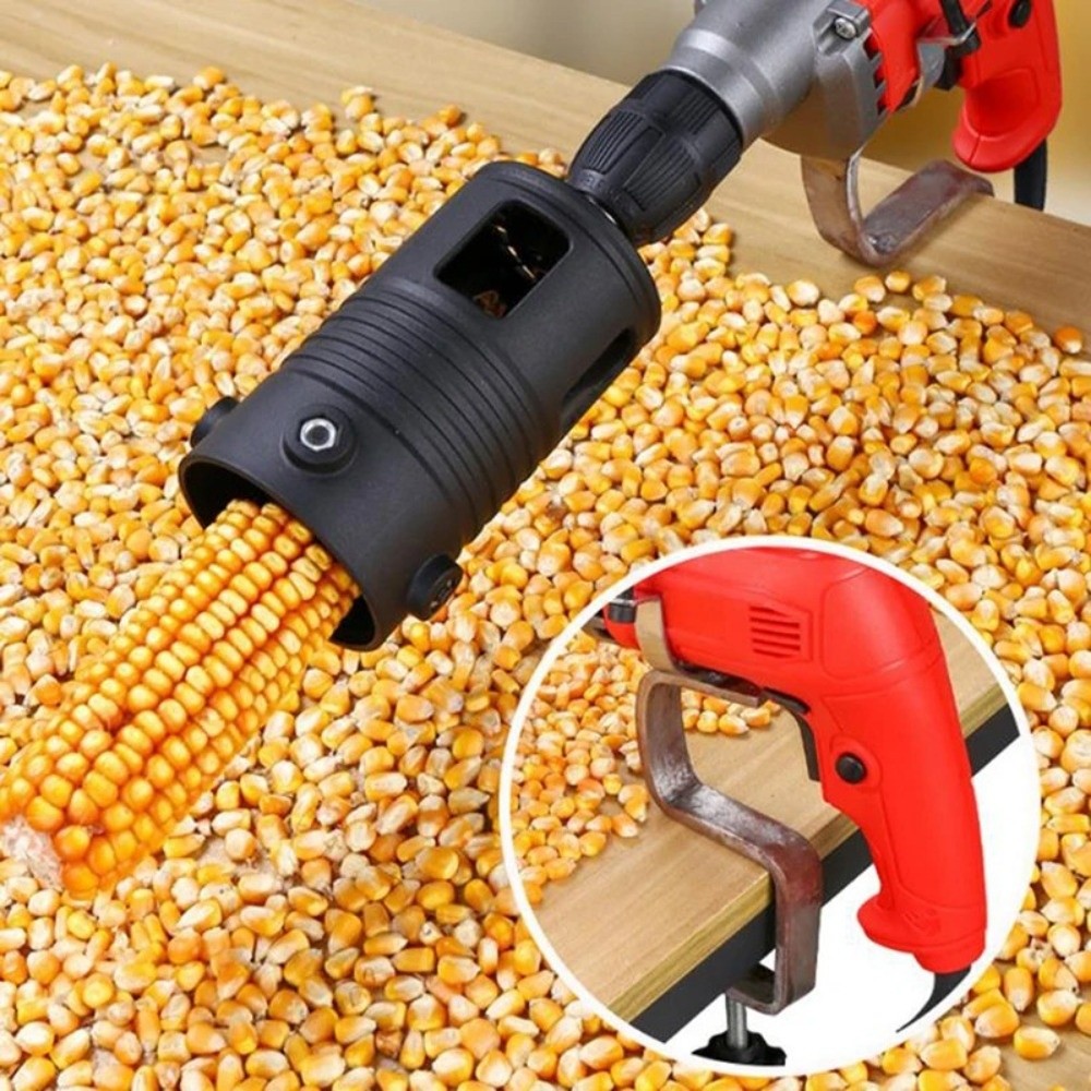 Corn Sheller Machine - Durable Portable Corn Thresher Labor Saving