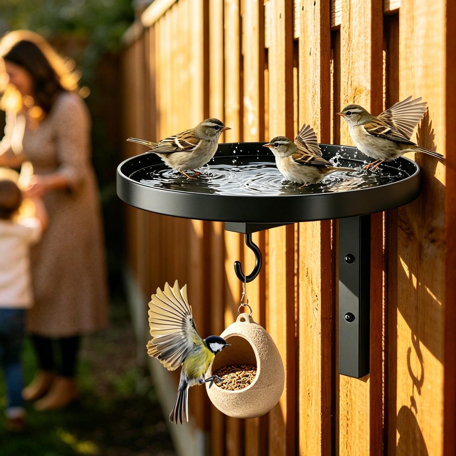 Metal Wall Mount Bird Feeder,  - Farming And Agriculture review and price